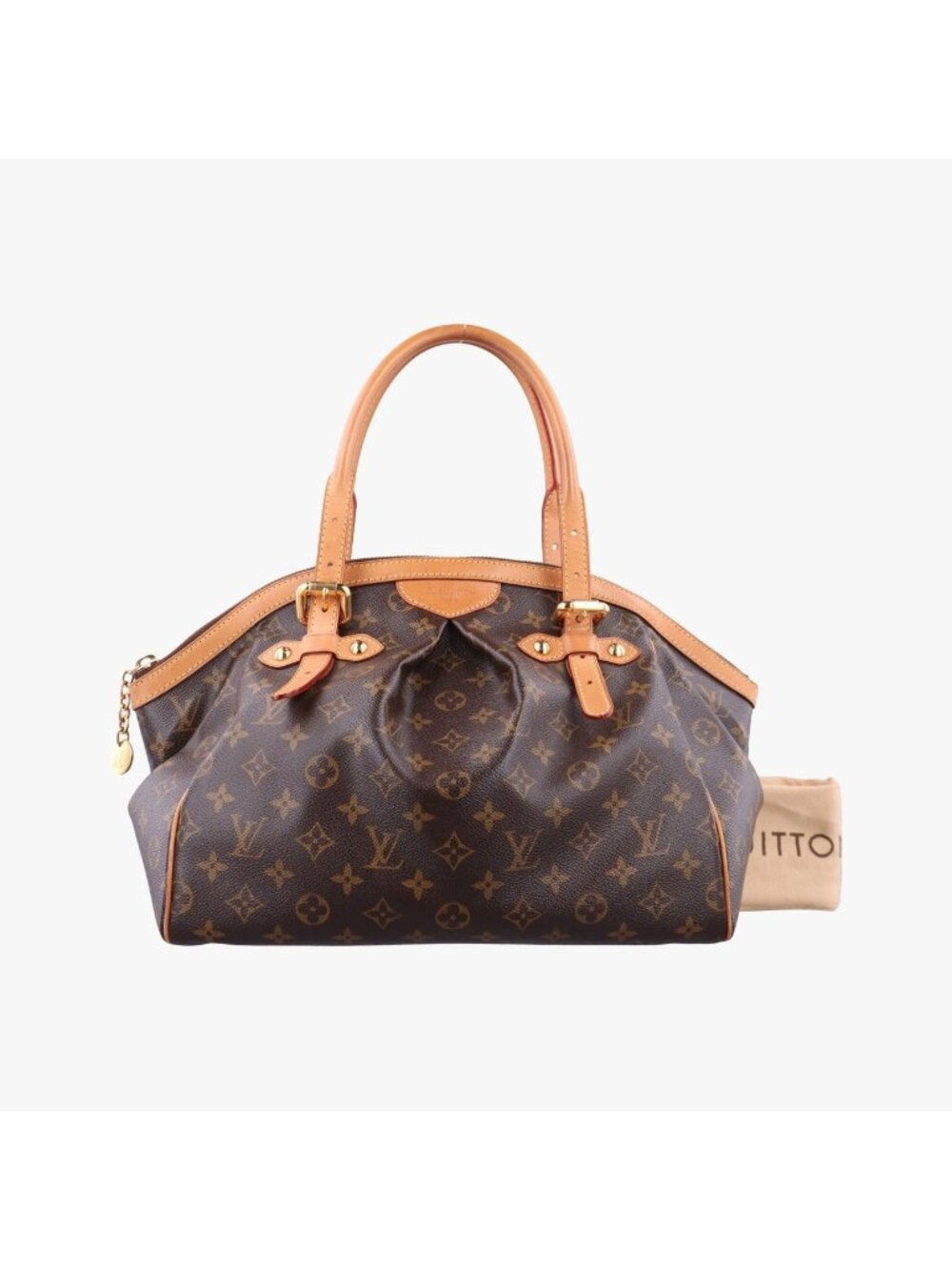 Louis Vuitton Tivoli GM Monogram Brown Canvas Handbag